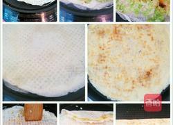 电饼铛版菜煎饼的做法图解4