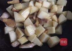 土豆烧肉的做法图解3