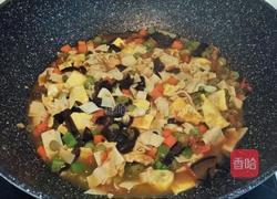 素菜打卤面的做法图解4