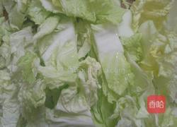 醋溜白菜的做法图解2