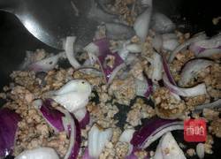 洋葱肉末炒鸡蛋的做法图解4