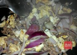 洋葱肉末炒鸡蛋的做法图解5