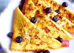 蓝莓西多士的做法图解6