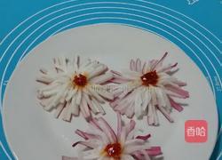 菊花萝卜的做法图解10