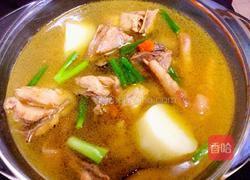 老母鸡炖山药的做法图解8