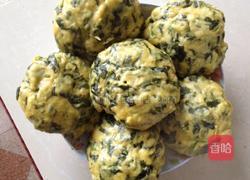 玉米面菠菜馍馍的做法图解6