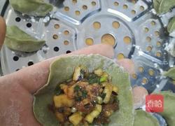 青椒灌肉的做法图解1