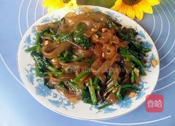 菠菜炒宽粉条的做法图解9