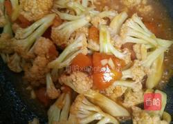 蕃茄烩菜花的做法图解2