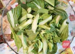 虾仁炒菜心的做法图解2