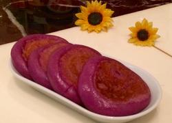紫薯糯米椰丝饼