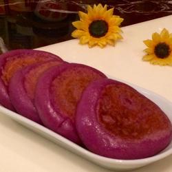 紫薯糯米椰丝饼的做法[图]