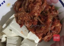 泡菜豆腐汤的做法图解2