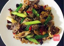 炝炒肺片的做法图解15