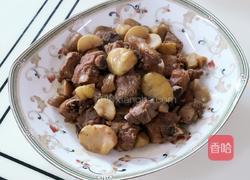 板栗焖排骨的做法图解6