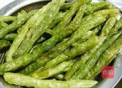 麻酱烧豆角的做法图解4