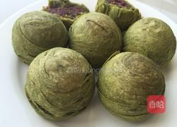 抹茶豆沙酥的做法图解12