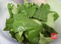 红薯叶窝窝头的做法图解1