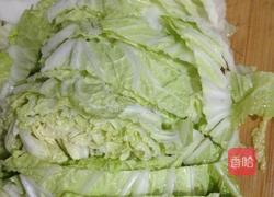 白菜炖宽粉的做法图解1