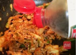 辣白菜炒肉片的做法图解4