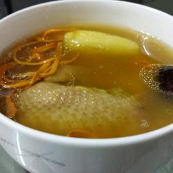 虫草花山药红枣汤的做法[图]