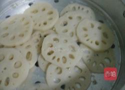 蜜汁莲藕的做法图解2