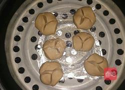 椰香开口红糖馒头的做法图解6