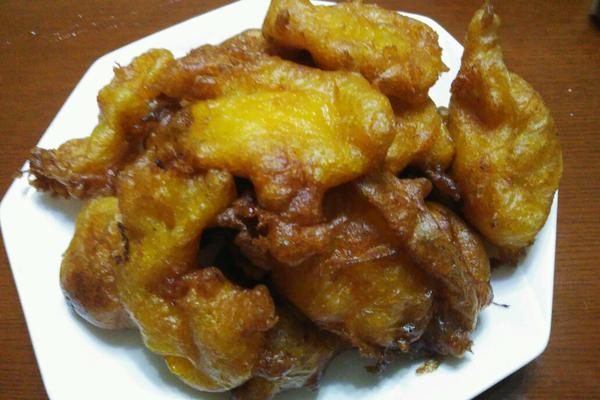 柿子糊塌（炸柿饼）