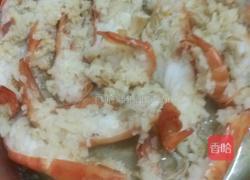 蒜蓉蒸大虾的做法图解4
