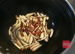 藜蒿炒香干的做法图解4