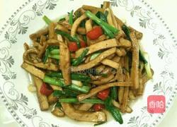 青蒜苗炒香干的做法图解9