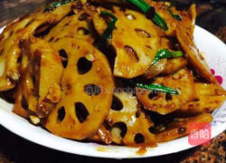 炒莲藕片的做法图解8