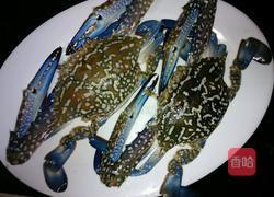 花蟹炒年糕的做法图解1