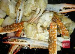 花蟹炒年糕的做法图解8