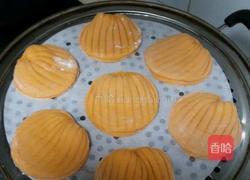 南瓜贝壳馒头的做法图解15