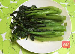 清炒菜心的做法图解9