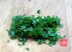 Illustration of how to make green onion cookies 2