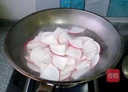 羊肉片氽萝卜的做法图解4