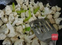 烧烤味的花菜的做法图解4