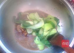 香菇油菜的做法图解3