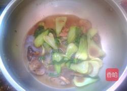 香菇油菜的做法图解4