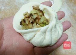 大肉粉条萝卜馅包子的做法图解6