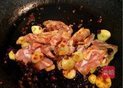 青椒肉片煎茄子的做法图解5