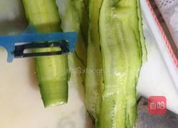 凉拌黄瓜卷火腿的做法图解1