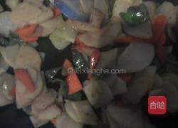 佛手瓜炒青椒的做法图解4