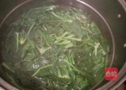 菠菜炒蛋的做法图解2