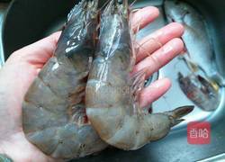 香煎大虾的做法图解1