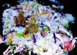 鱿鱼炒饭的做法图解6