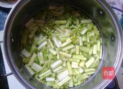 胡芹黄豆的做法图解3
