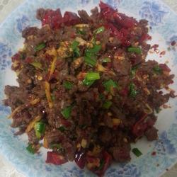 香辣牛肉的做法[图]